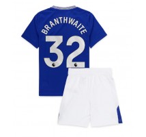 Everton Jarrad Branthwaite #32 Koszulka Podstawowa dzieci 2024-25 Krótki Rękaw (+ krótkie spodenki)